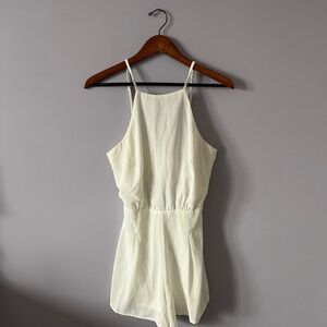 NWOT White Romper